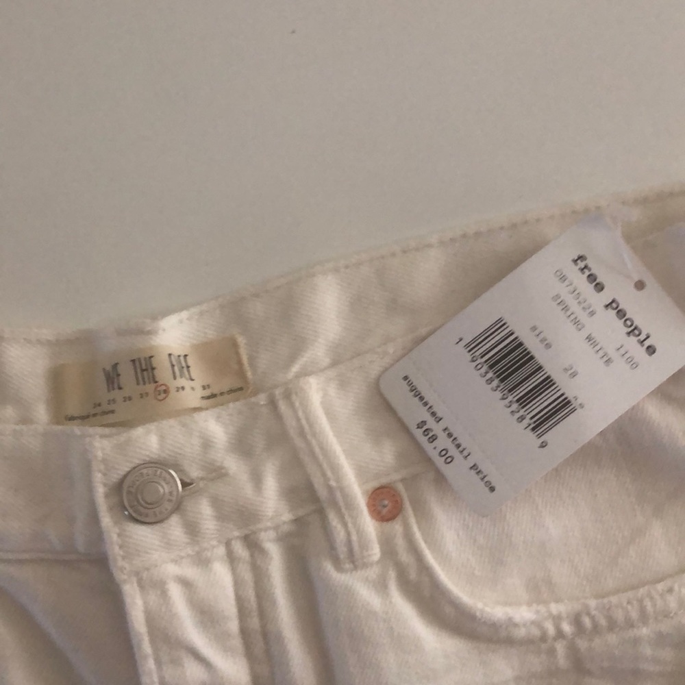 Free People Jean Shorts - Picture 3 of 3